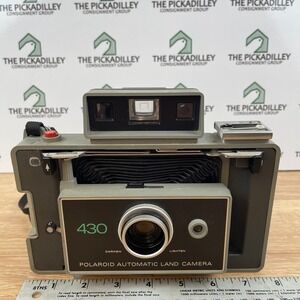 Polaroid 430 Automatic Land Camera Vintage Folding Instant Camera UNTESTED